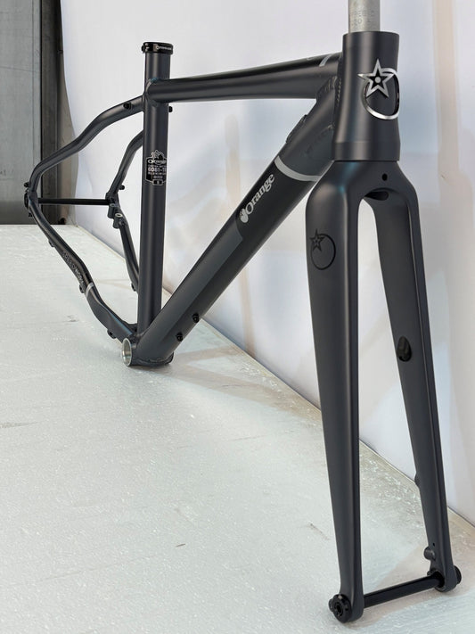 2021 Orange Speedwork Frame & Fork, Small, Charcoal Grey