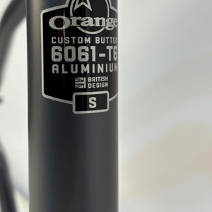 2021 Orange Speedwork Frame & Fork, Small, Charcoal Grey