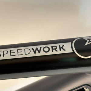 2021 Orange Speedwork Frame & Fork, Small, Charcoal Grey