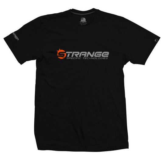 Strange Logo Tee - Orange Bikes