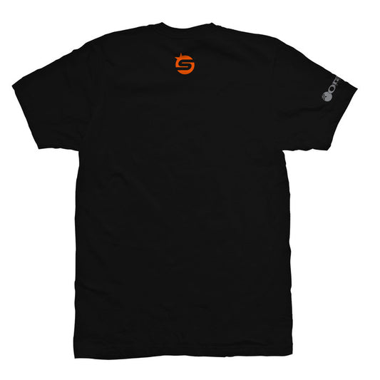 Strange Logo Tee - Orange Bikes