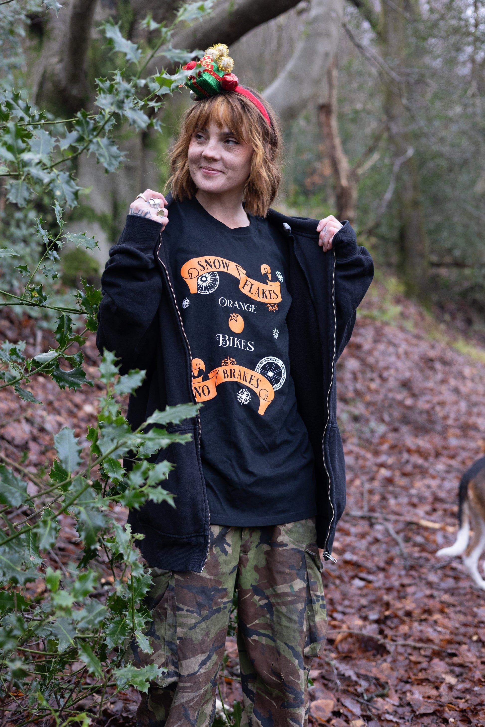 2025 Christmas Tee "SNOWFLAKES! | NO BRAKES!"