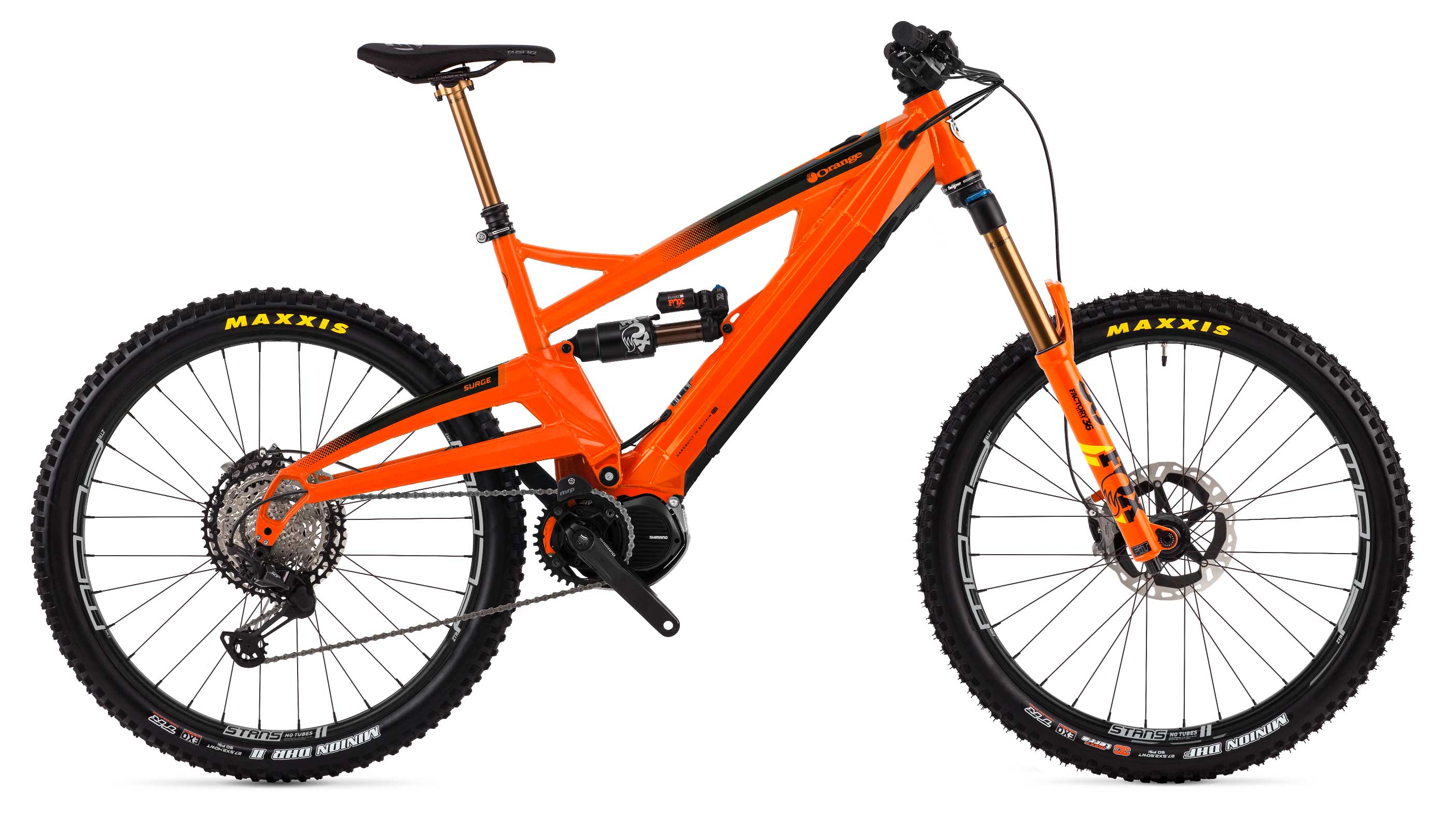 orange surge ebike