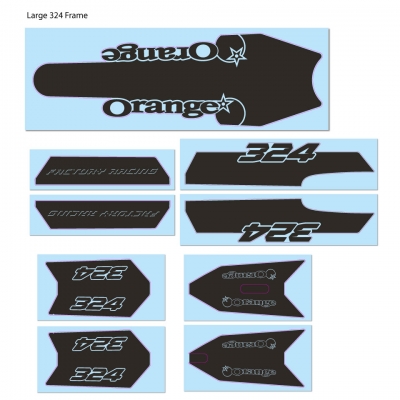 INDIGOS UG Sticker – Car Sticker – JDM – Die Cut – Mountain Biker – Orange  – 150 x 141 – Tuning Sticker – Rear Window – Car – Bicycle – Motorcycle