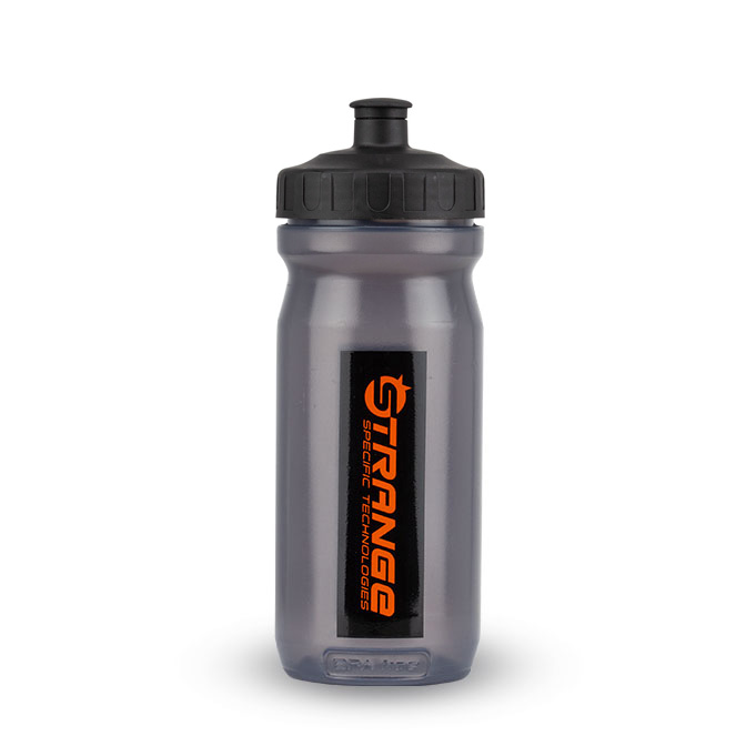 Orange bike sale water bottle